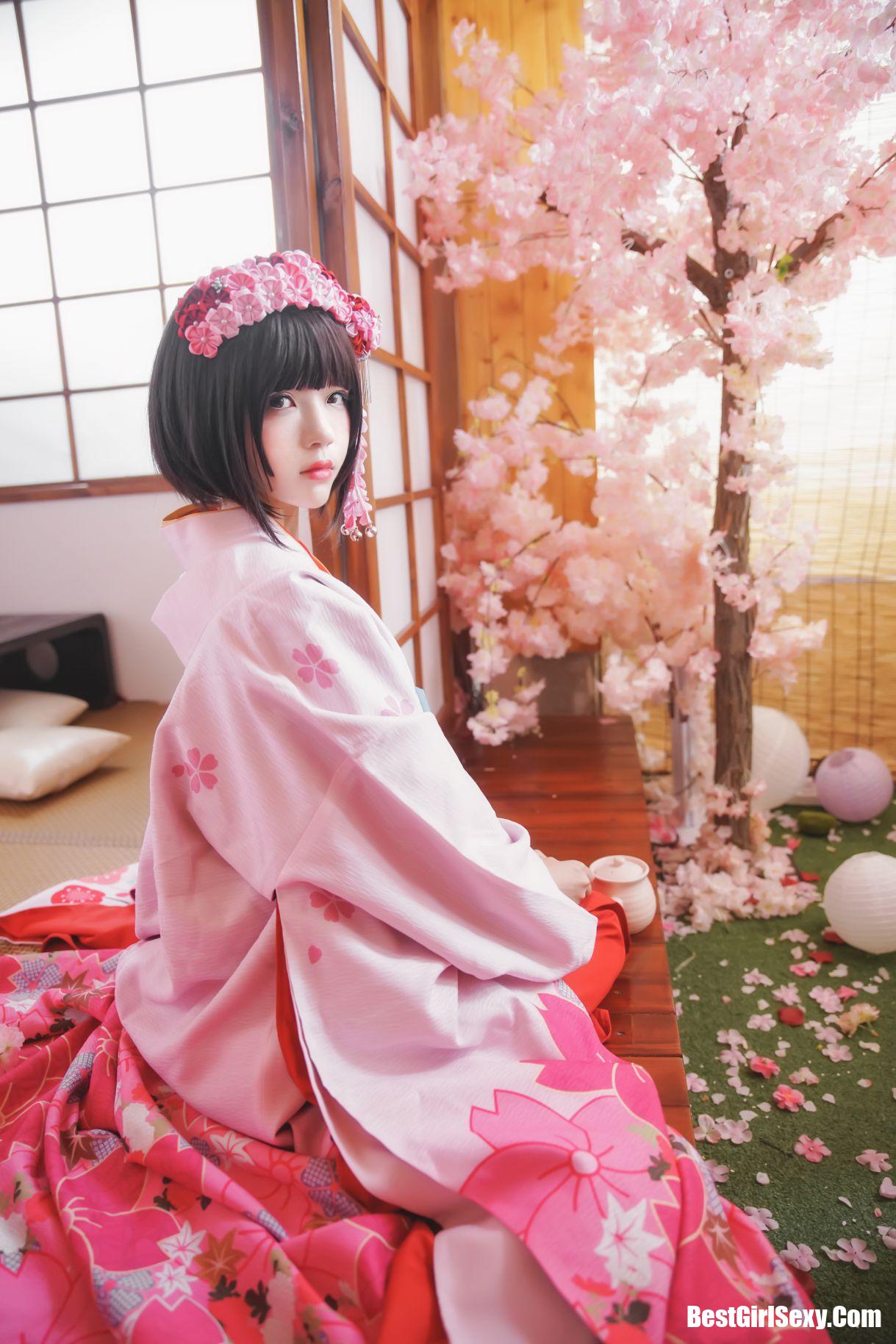 Coser@桜桃喵 Vol.032 加藤惠 和服