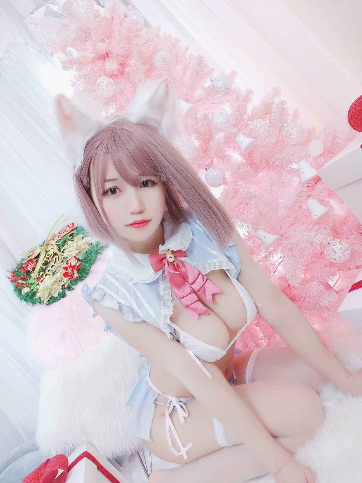 Coser@小仓千代w – 可可爱爱圣诞节