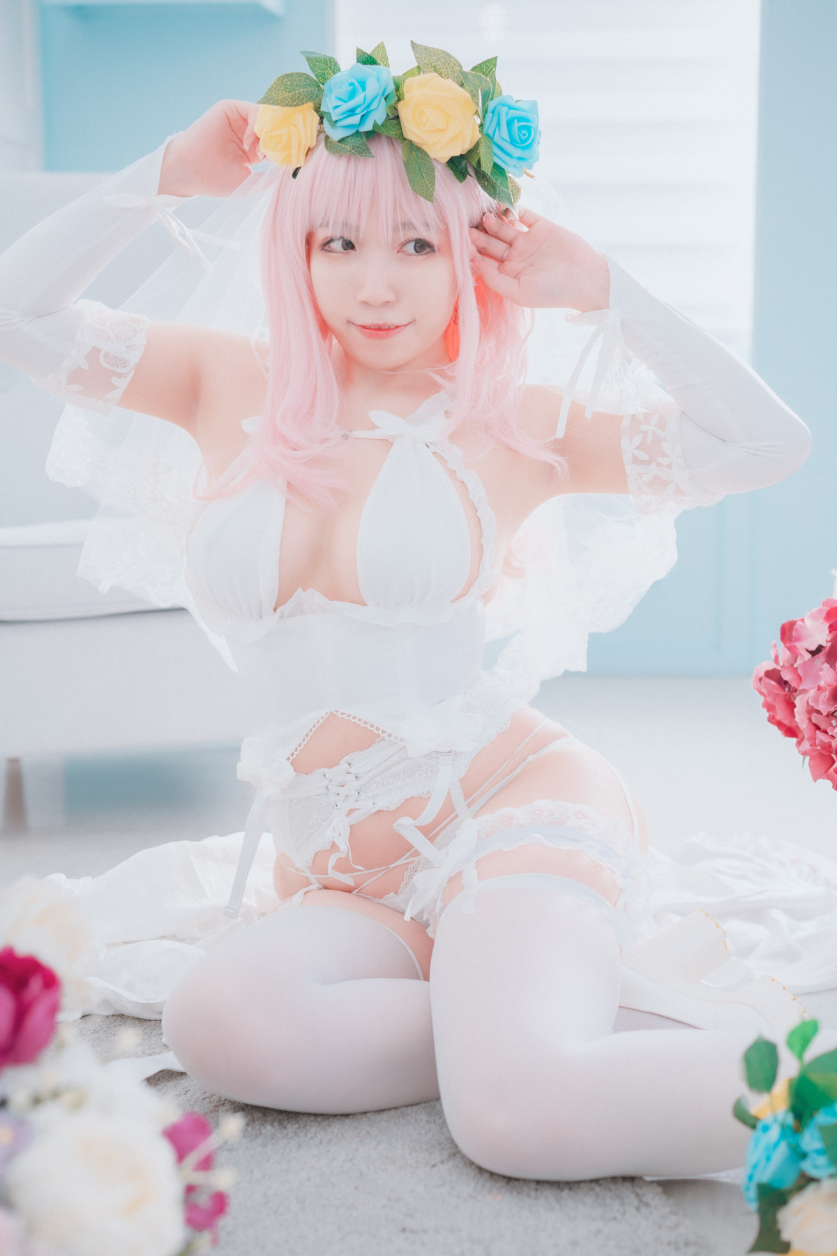 Myaron 먀론, [DJAWA] Super Sonico White Wedding [30P]