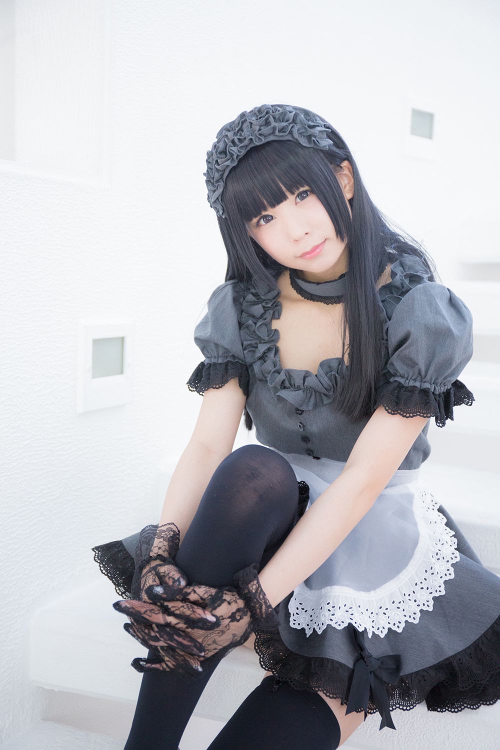 Coser@Akira Gray Maid Doll Part 3