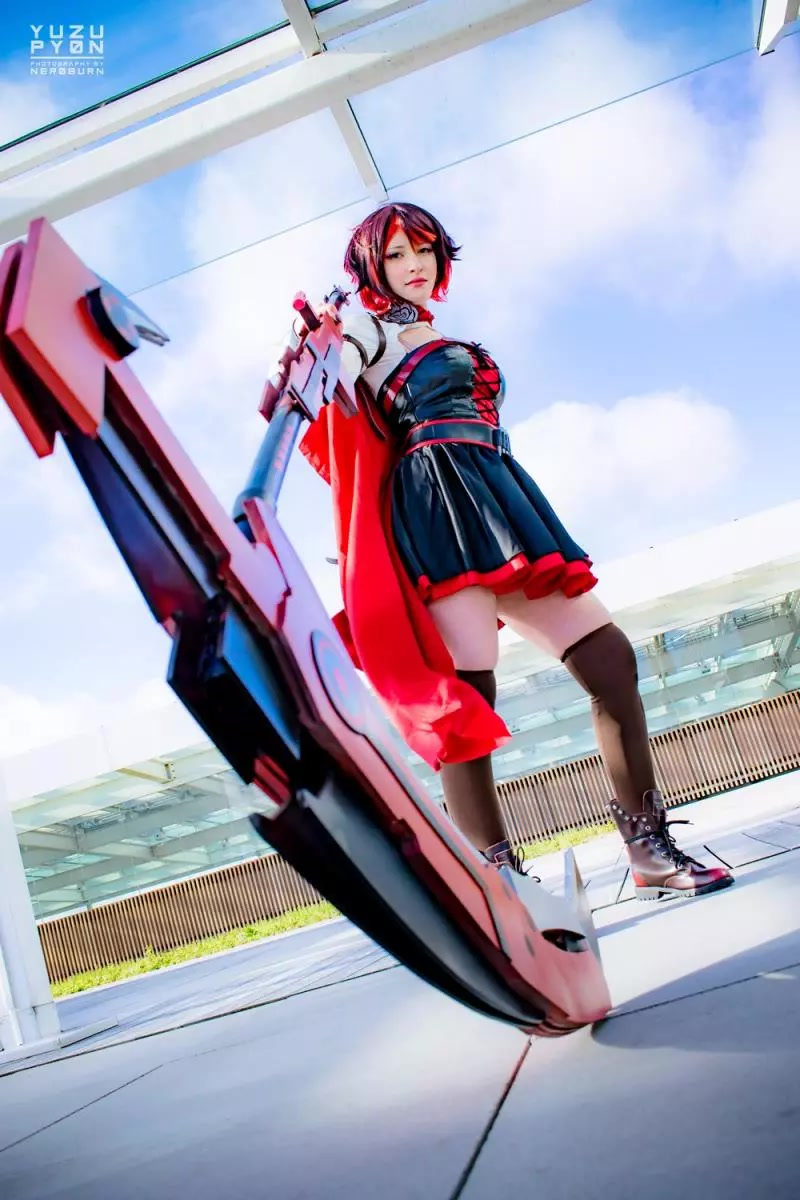 Yuzu Pyon - Ruby Rose (RWBY) 1 [45P]