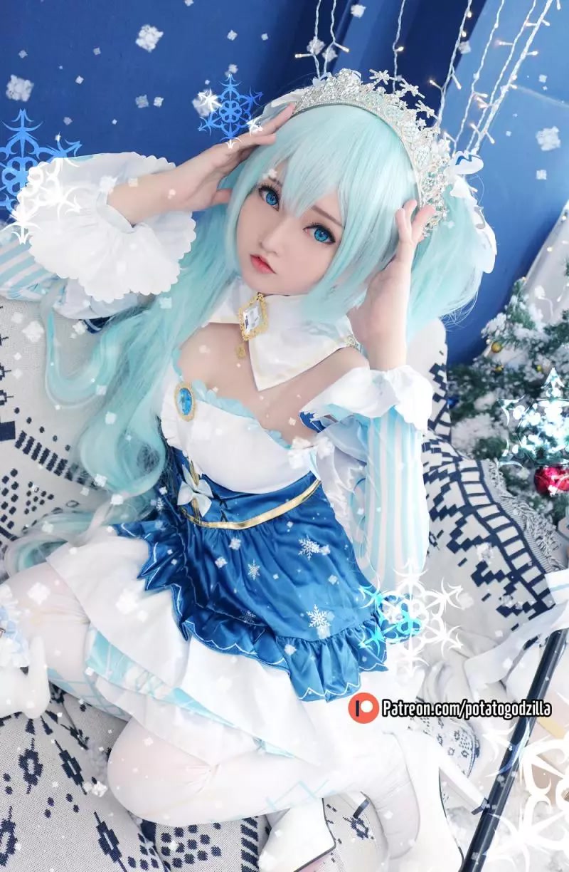 Potato Godzilla - Snow Miku 3 [41P]