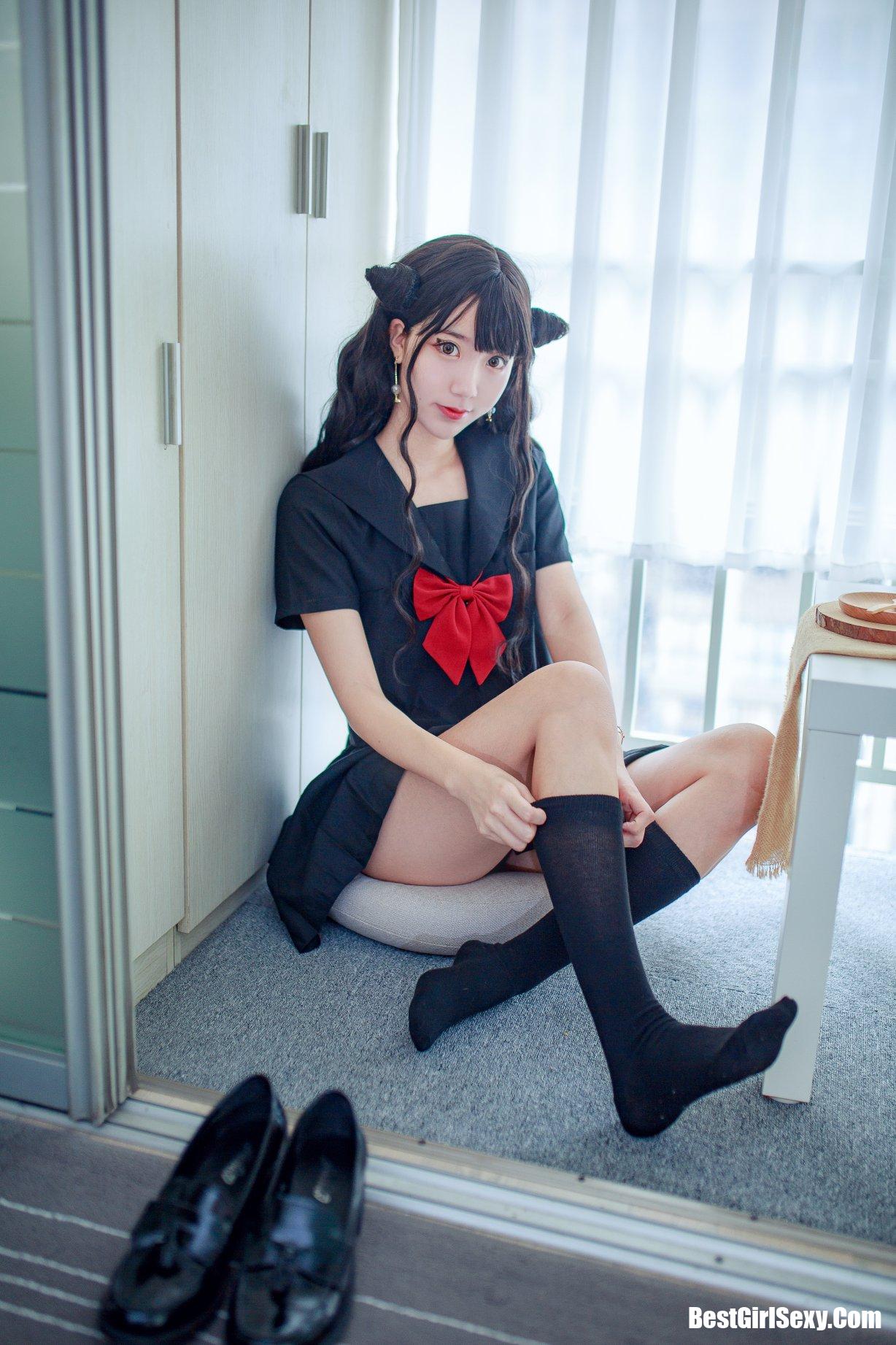 Coser@黑川 Vol.007 小恶魔JK装