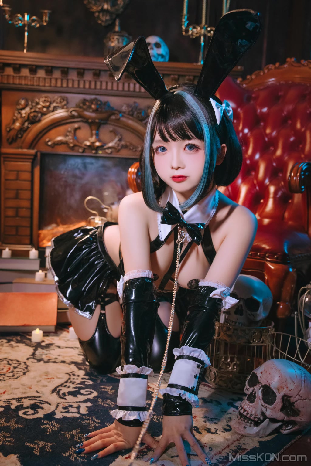 Coser@ Hina_ Mankun Devil Skin [66P]