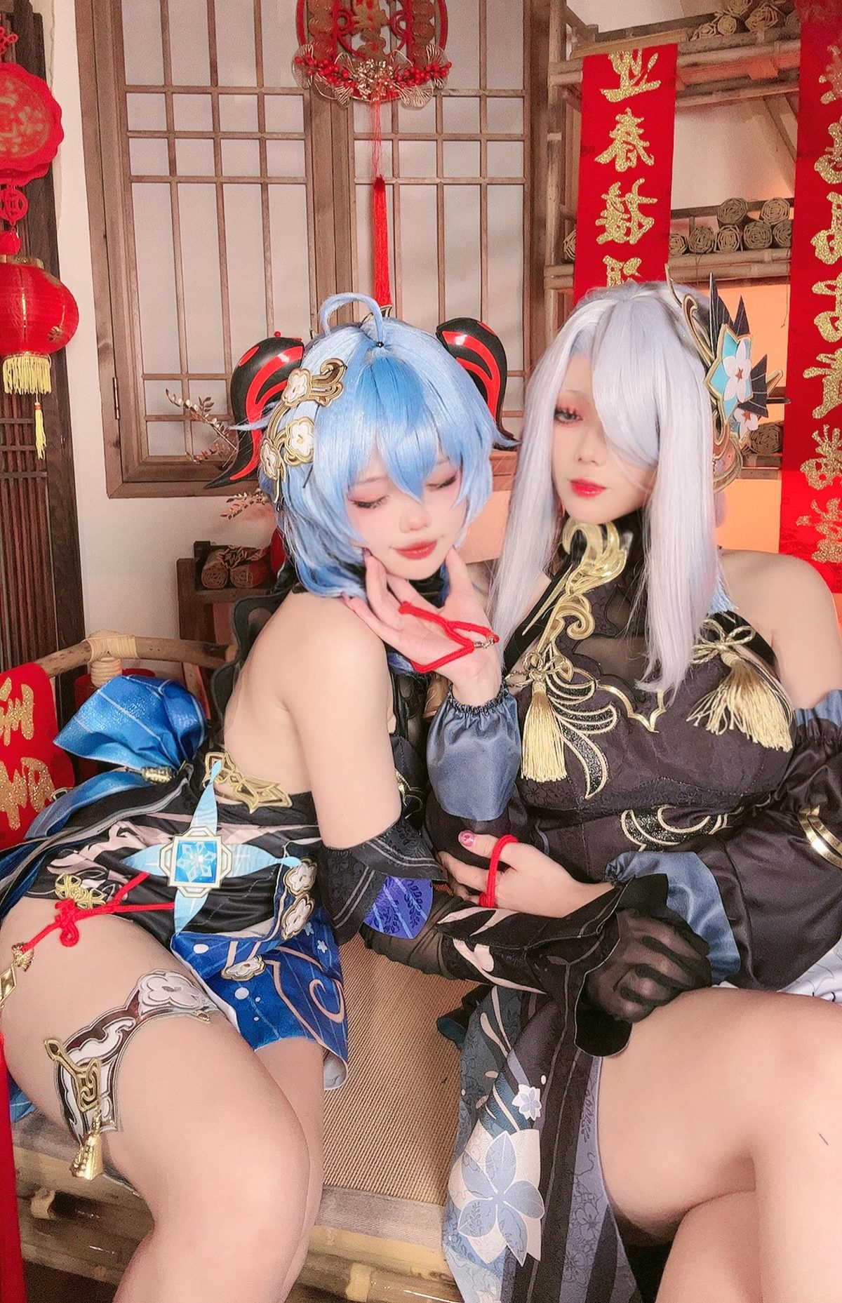 Coser@九言 And 小瑶幺幺 – 原神新春—甘雨申鹤海灯节双人