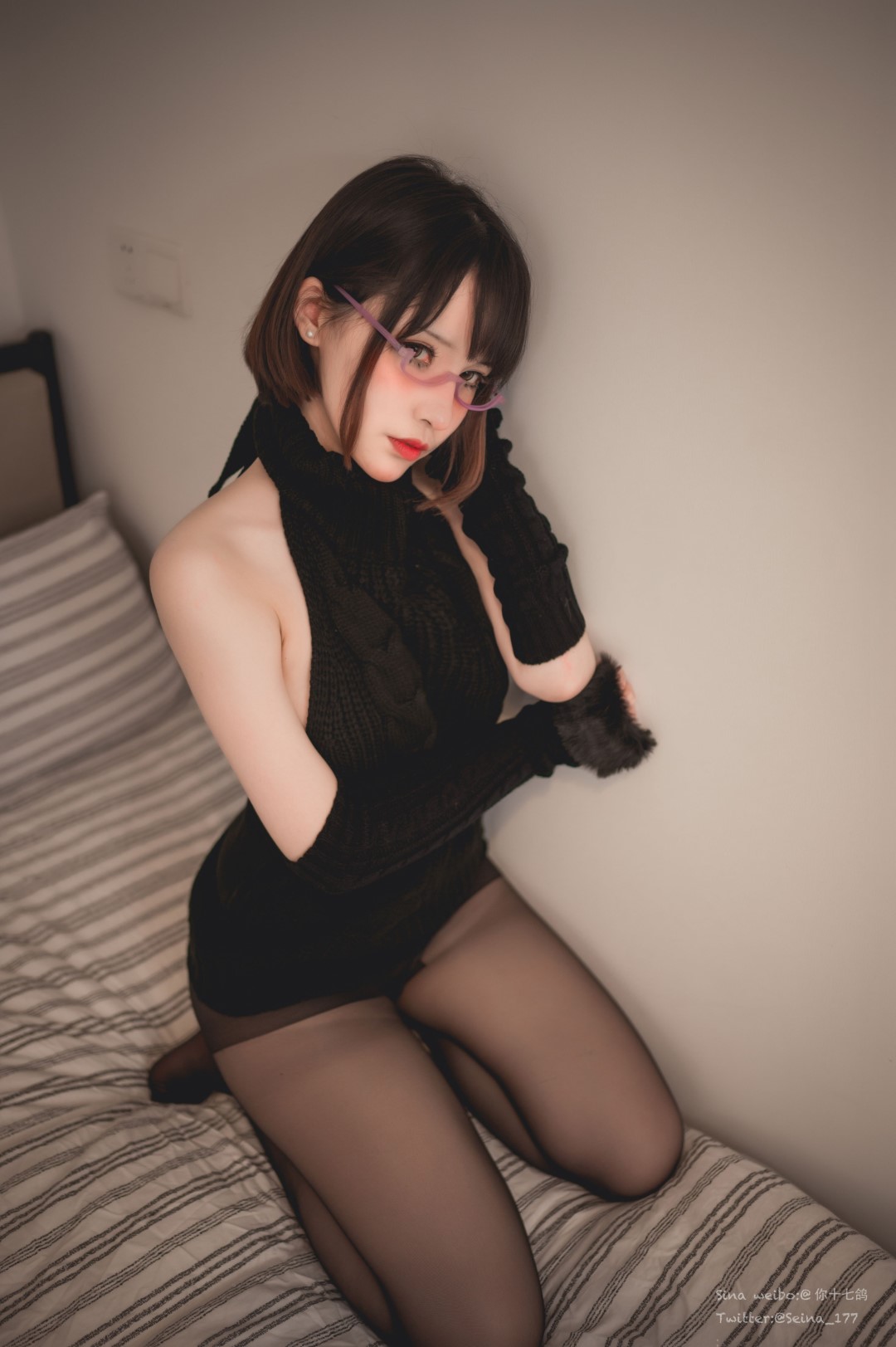 你十七鸽 宿醉毛衣 [41P]