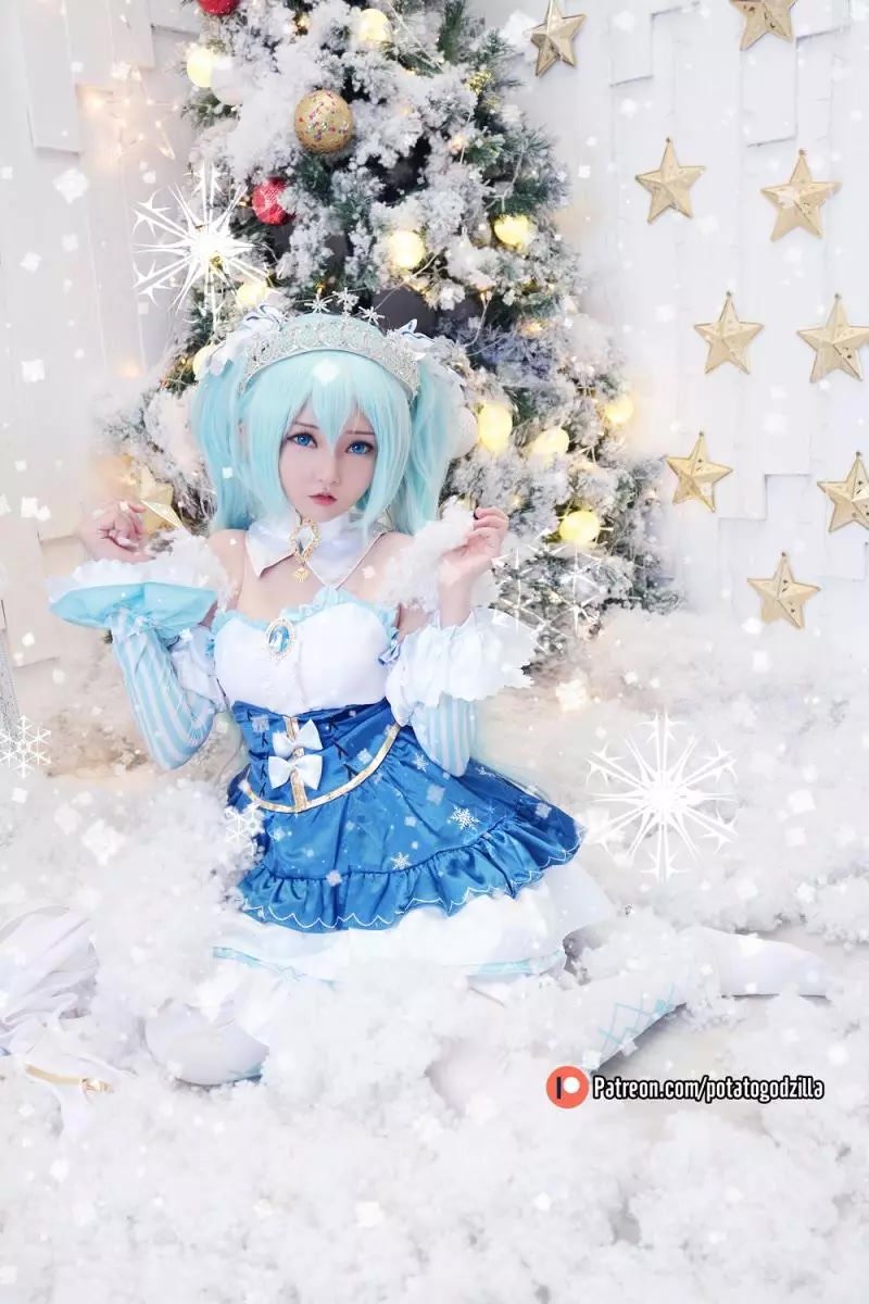 Potato Godzilla - Snow Miku 3 [41P]