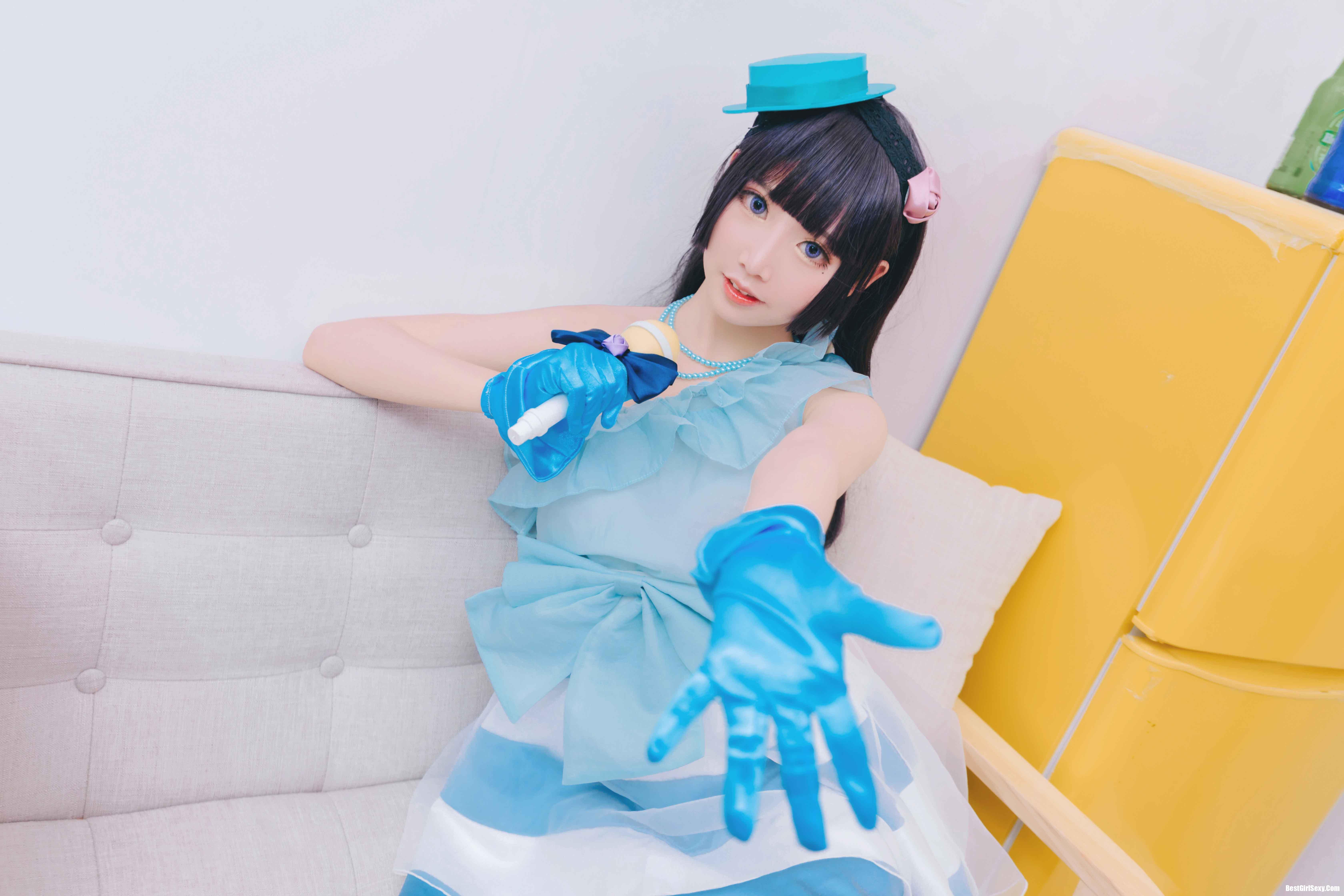 [Coser面饼仙儿] NO.026 Black cat playing song suit