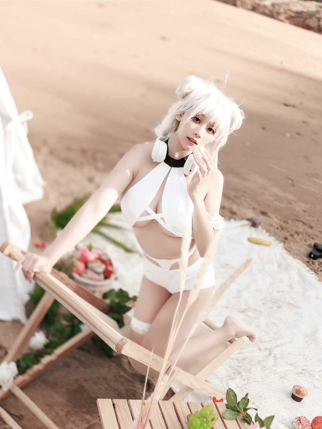 Cosplay 阿雪雪 恶毒泳装 Set.02 [60P]