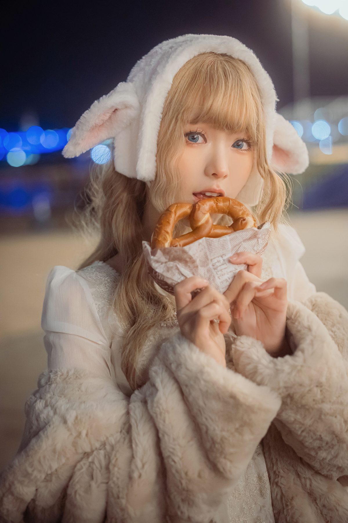 Coser@Ely_eee ElyEE子 – Winter Market Lamb