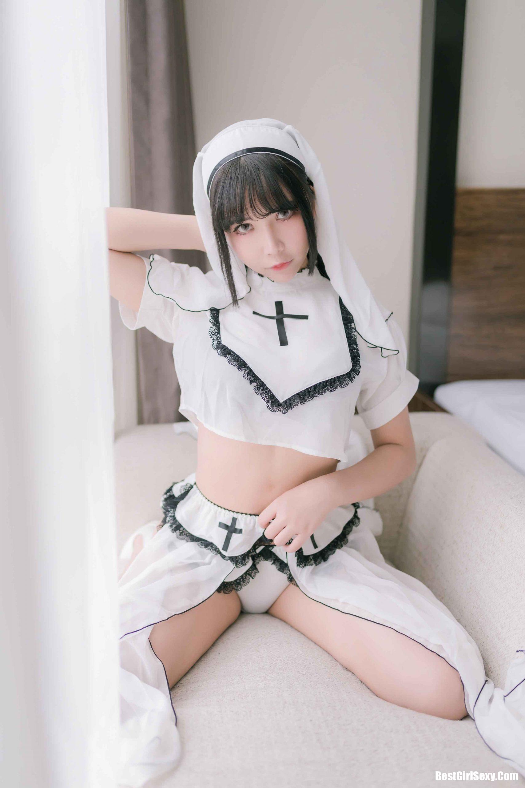 抱走莫子A NO.004 Pure white nun