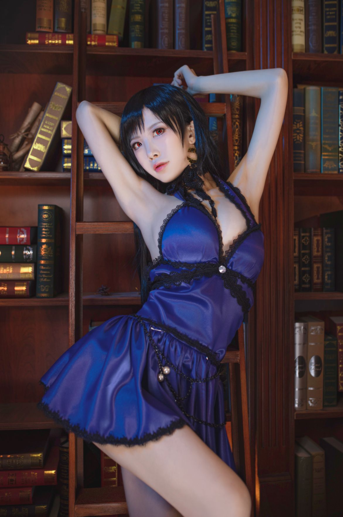 Coser@水淼Aqua Vol.041 蒂法旗袍和礼服