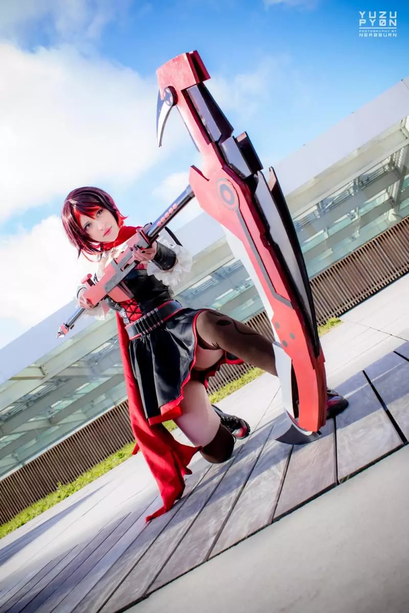 Yuzu Pyon - Ruby Rose (RWBY) 1 [45P]