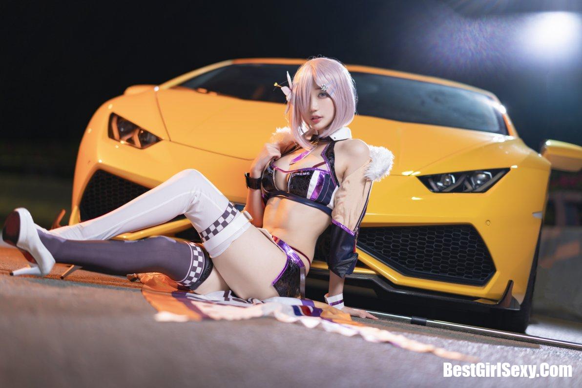 Coser@周叽是可爱兔兔 Vol.006 玛修赛车