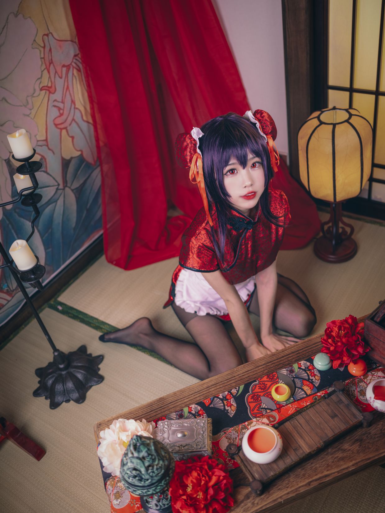 Coser@水淼Aqua Vol.029 霞之丘诗羽 旗袍