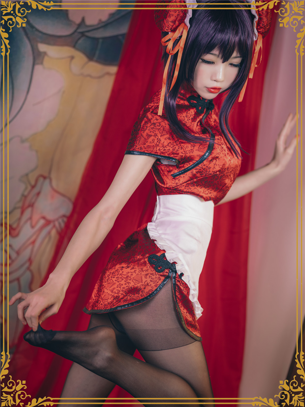 Coser@水淼Aqua Vol.029 霞之丘诗羽 旗袍