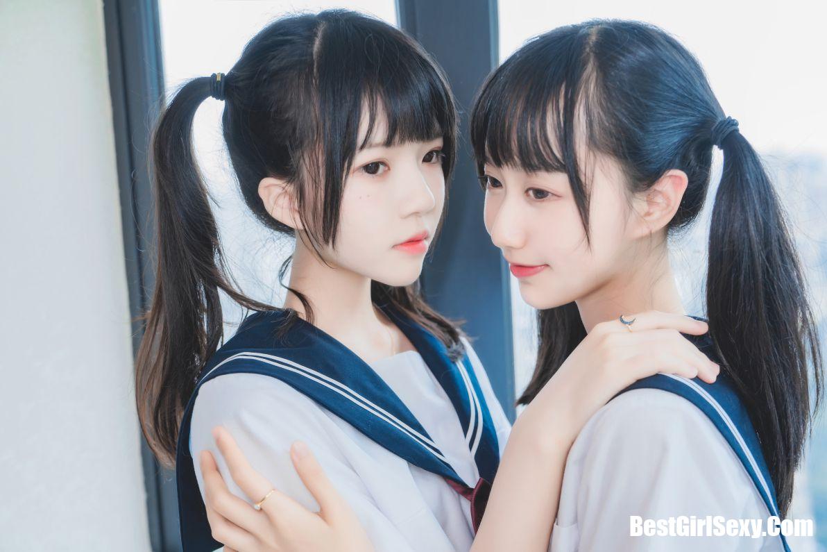 Coser@桜桃喵 Vol.047 制服双子