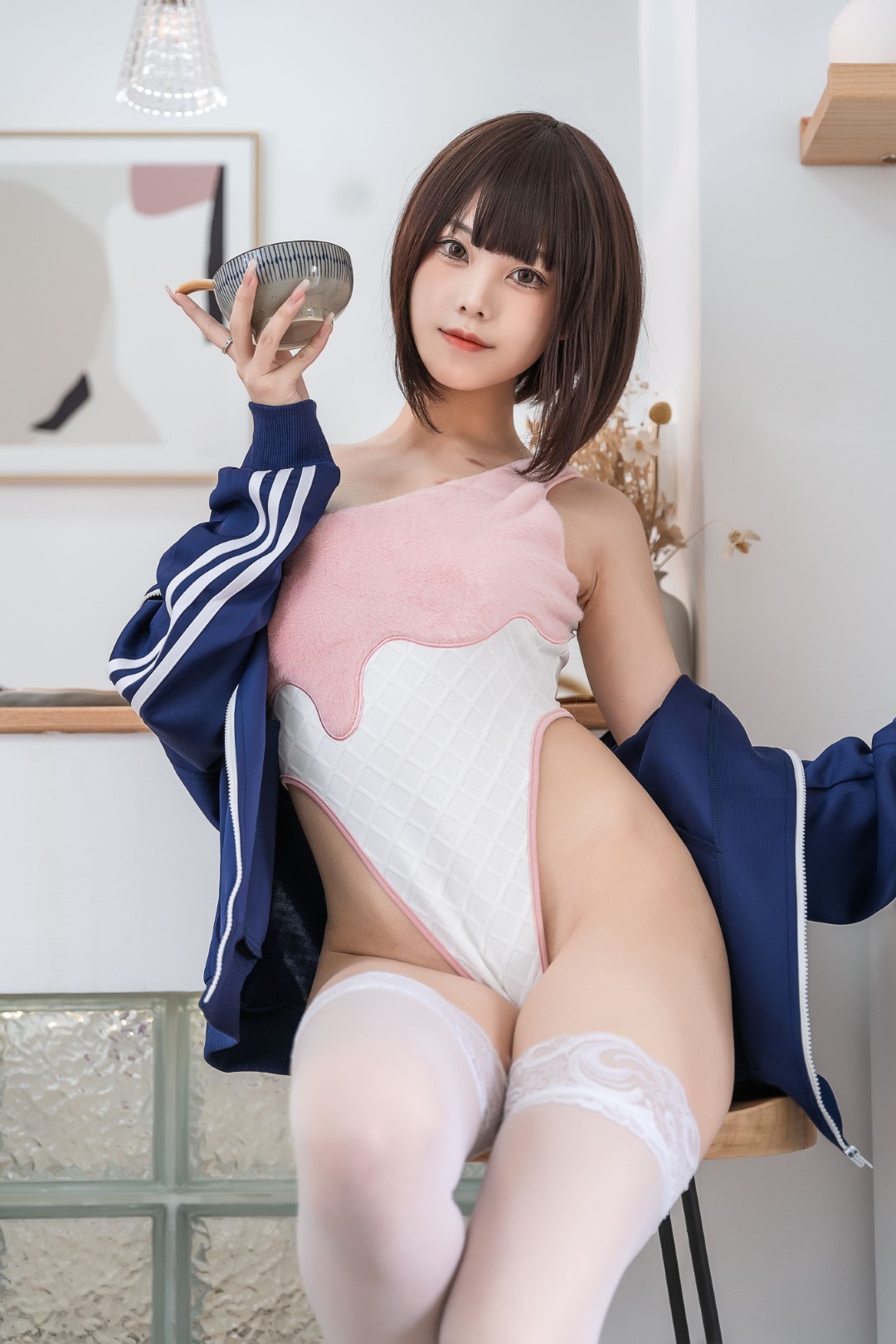 蜜汁猫裘 - NO.75 卯月桃子 [51P]