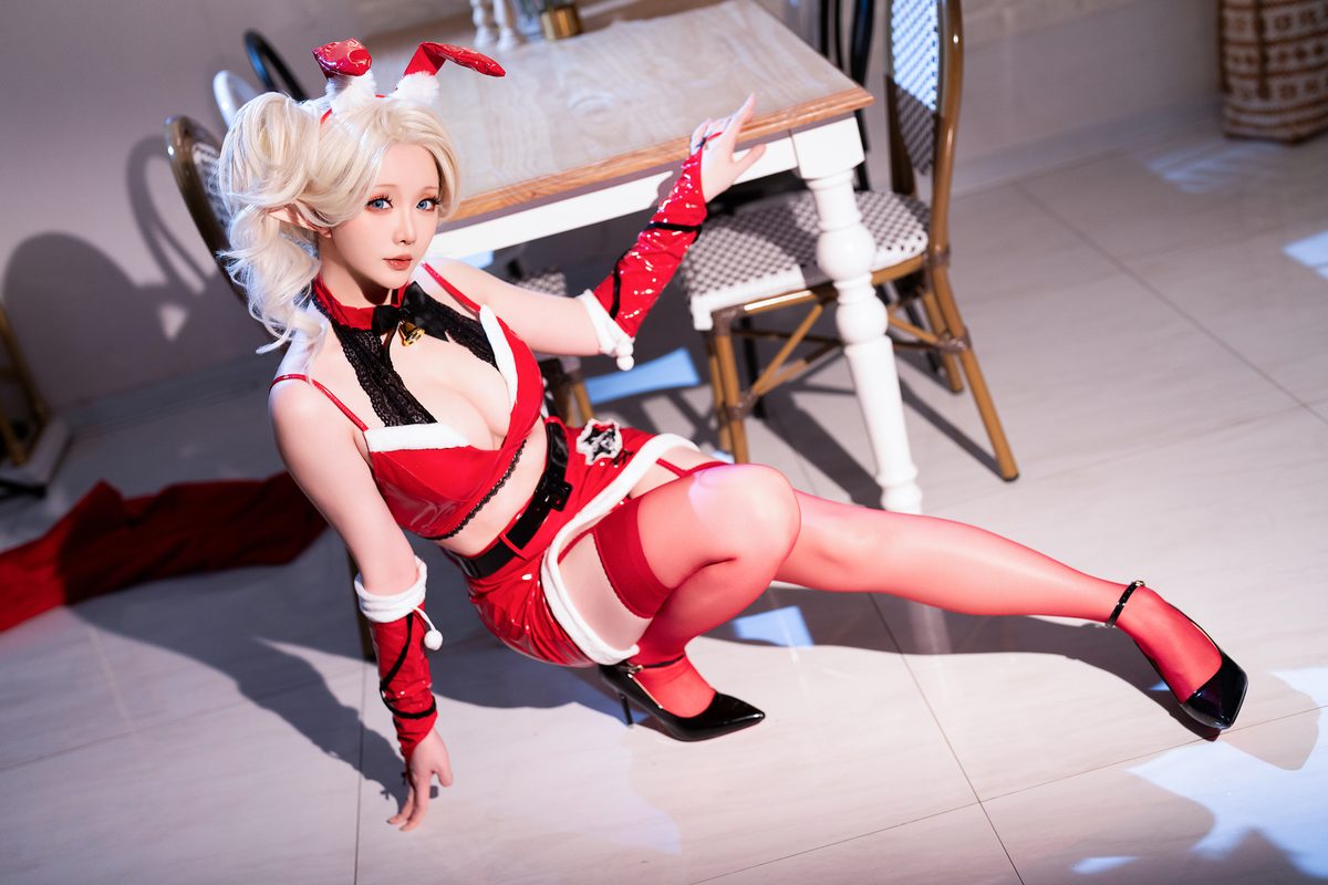 Coser@星之迟迟Hoshilily – 圣诞精灵篇C 礼物袋 Part1