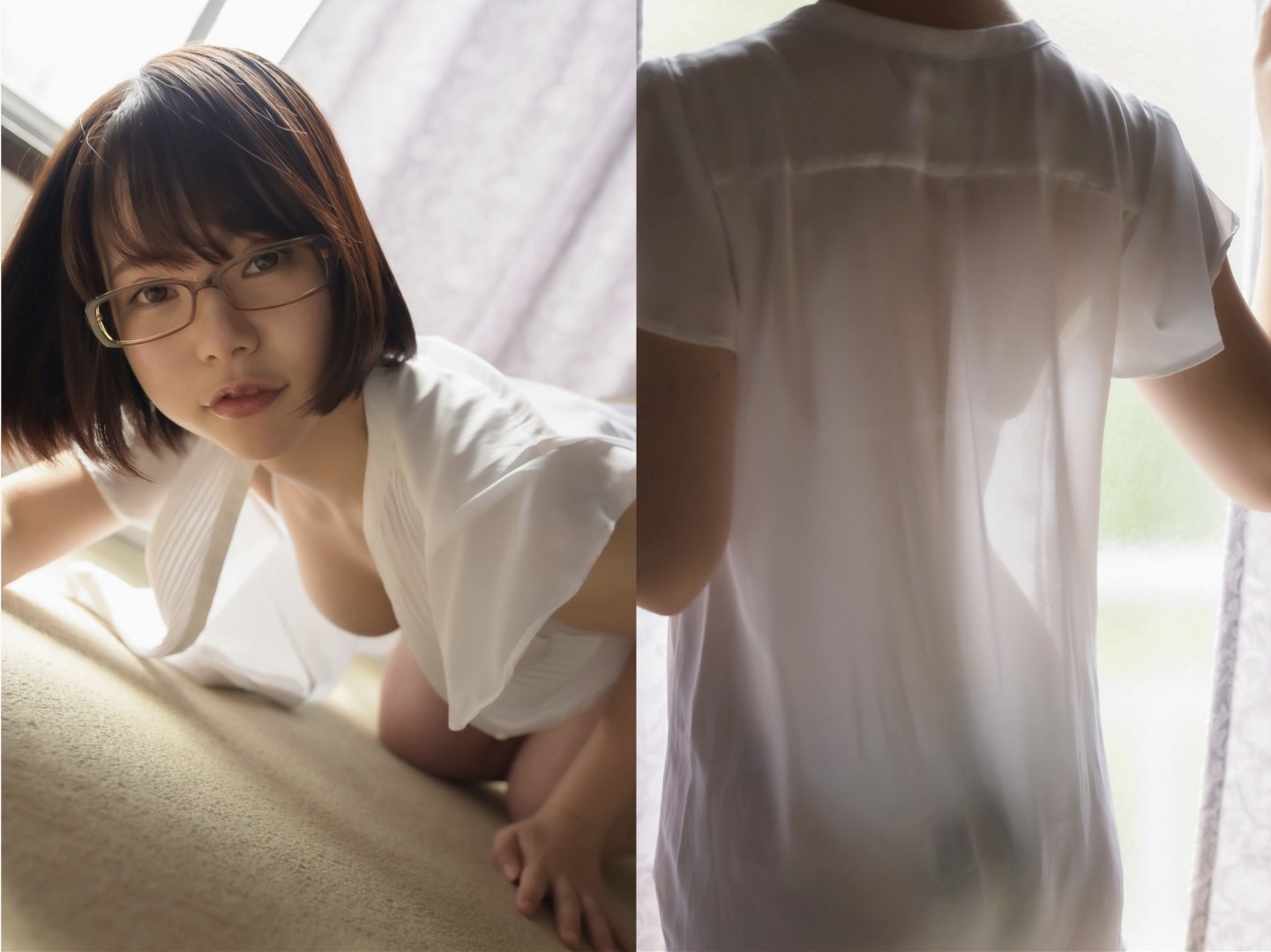 初愛ねんね グラビア写真集 眼差 [35P]