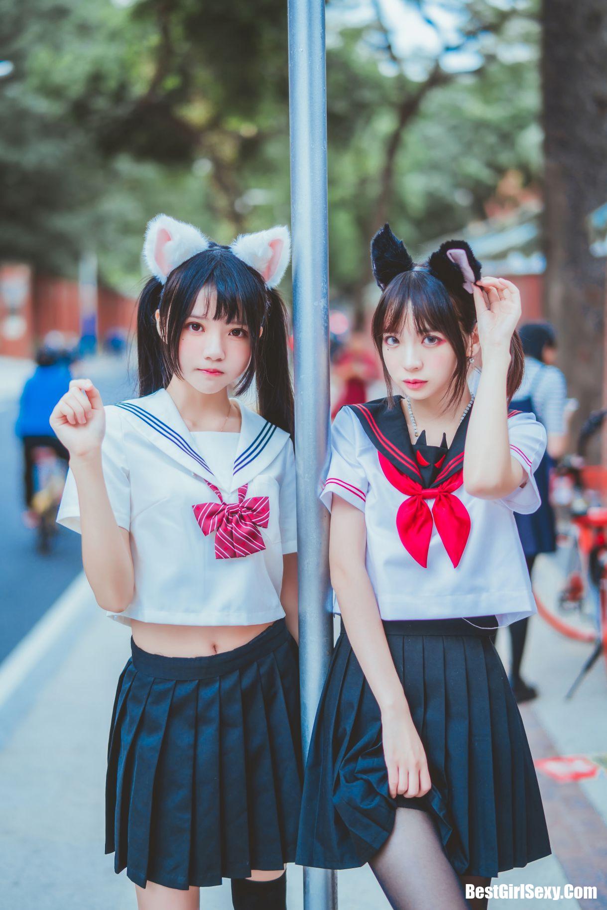 Coser@桜桃喵 Vol.003 JK百合2