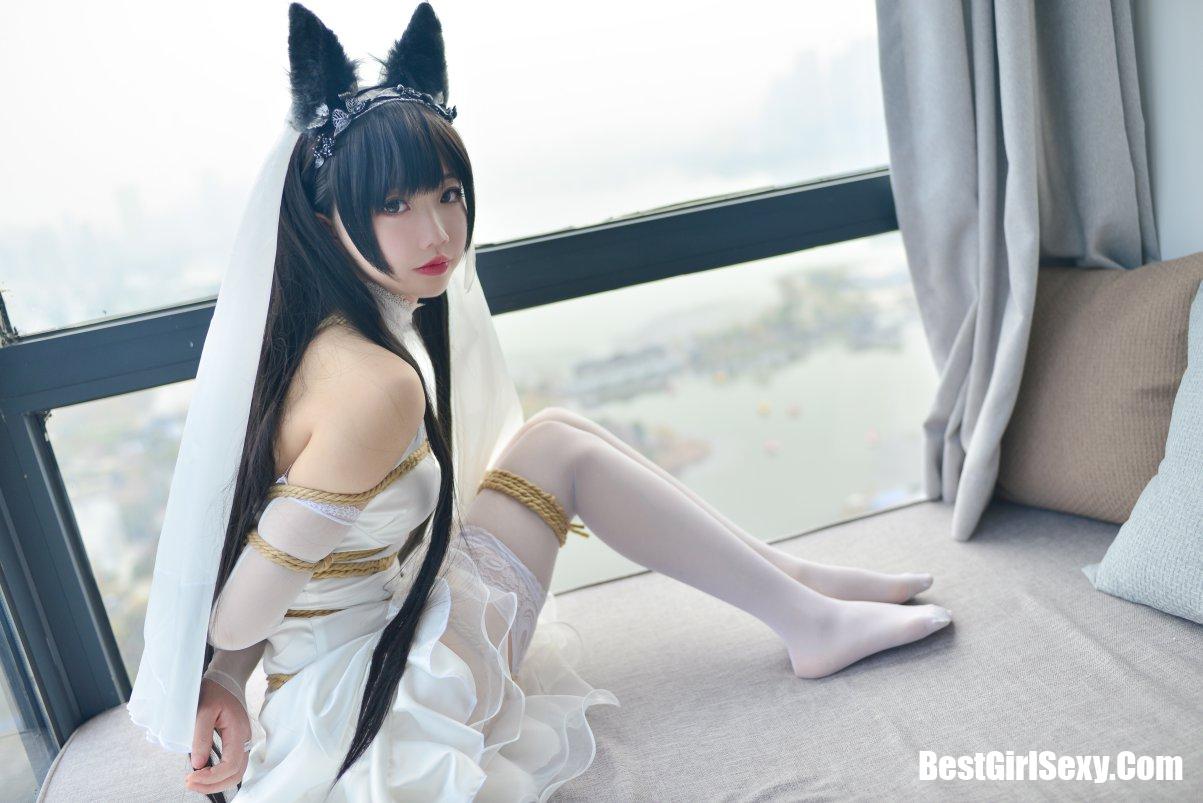 Coser@雪琪SAMA Vol.008 爱宕婚纱