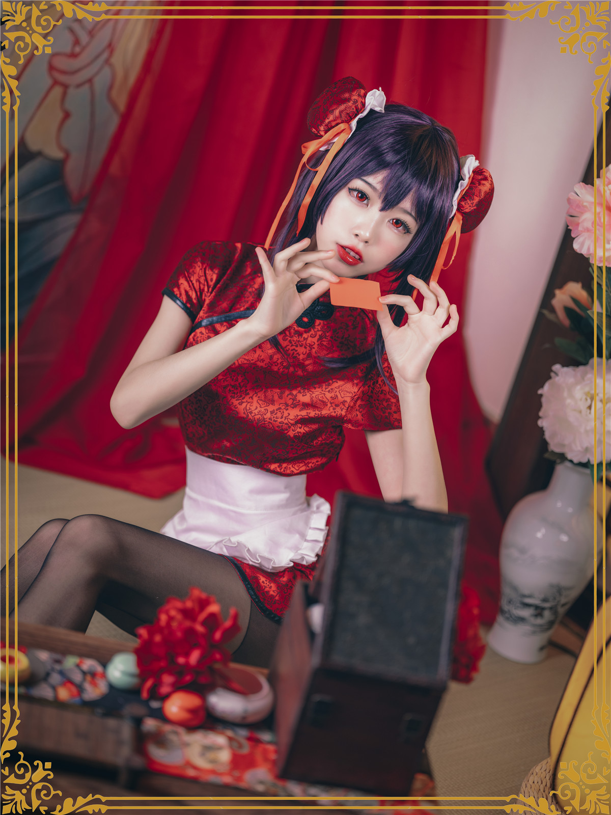 Coser@水淼Aqua Vol.029 霞之丘诗羽 旗袍