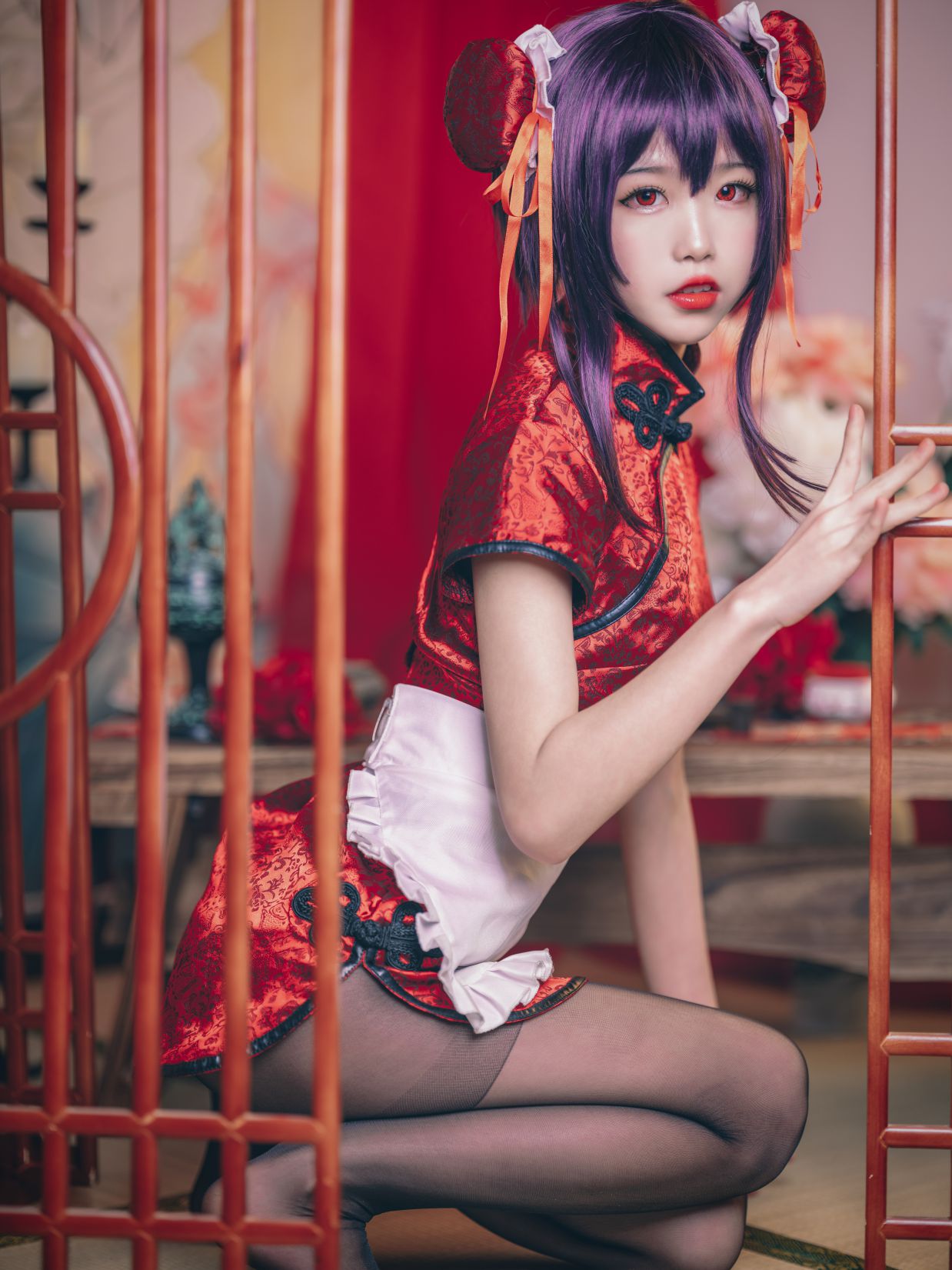 Coser@水淼Aqua Vol.029 霞之丘诗羽 旗袍