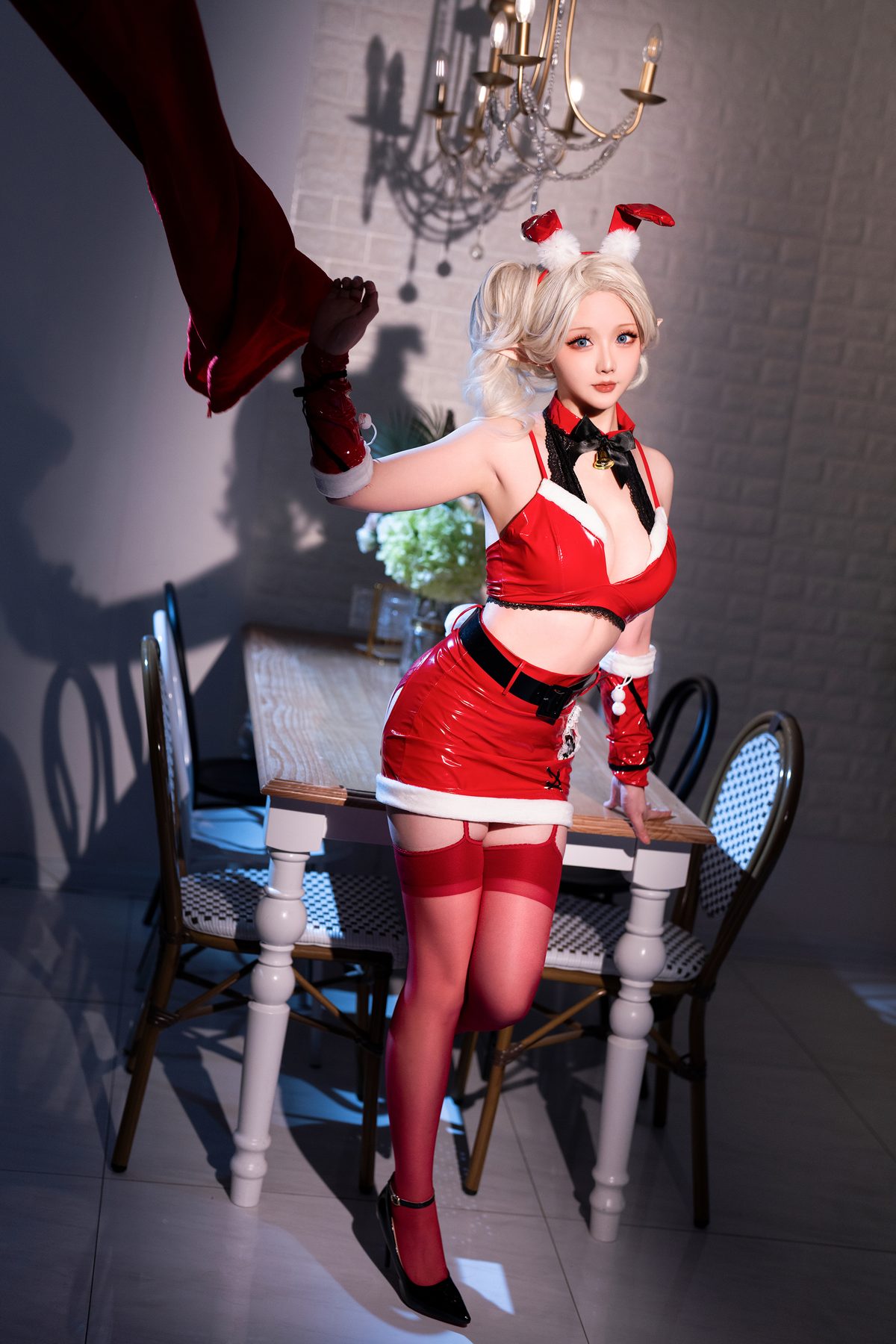 Coser@星之迟迟Hoshilily – 圣诞精灵篇C 礼物袋 Part2