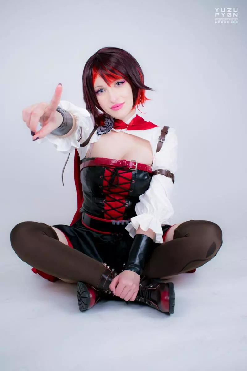 Yuzu Pyon - Ruby Rose (RWBY) 1 [45P]