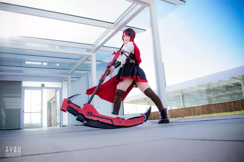 Yuzu Pyon - Ruby Rose (RWBY) 1 [45P]