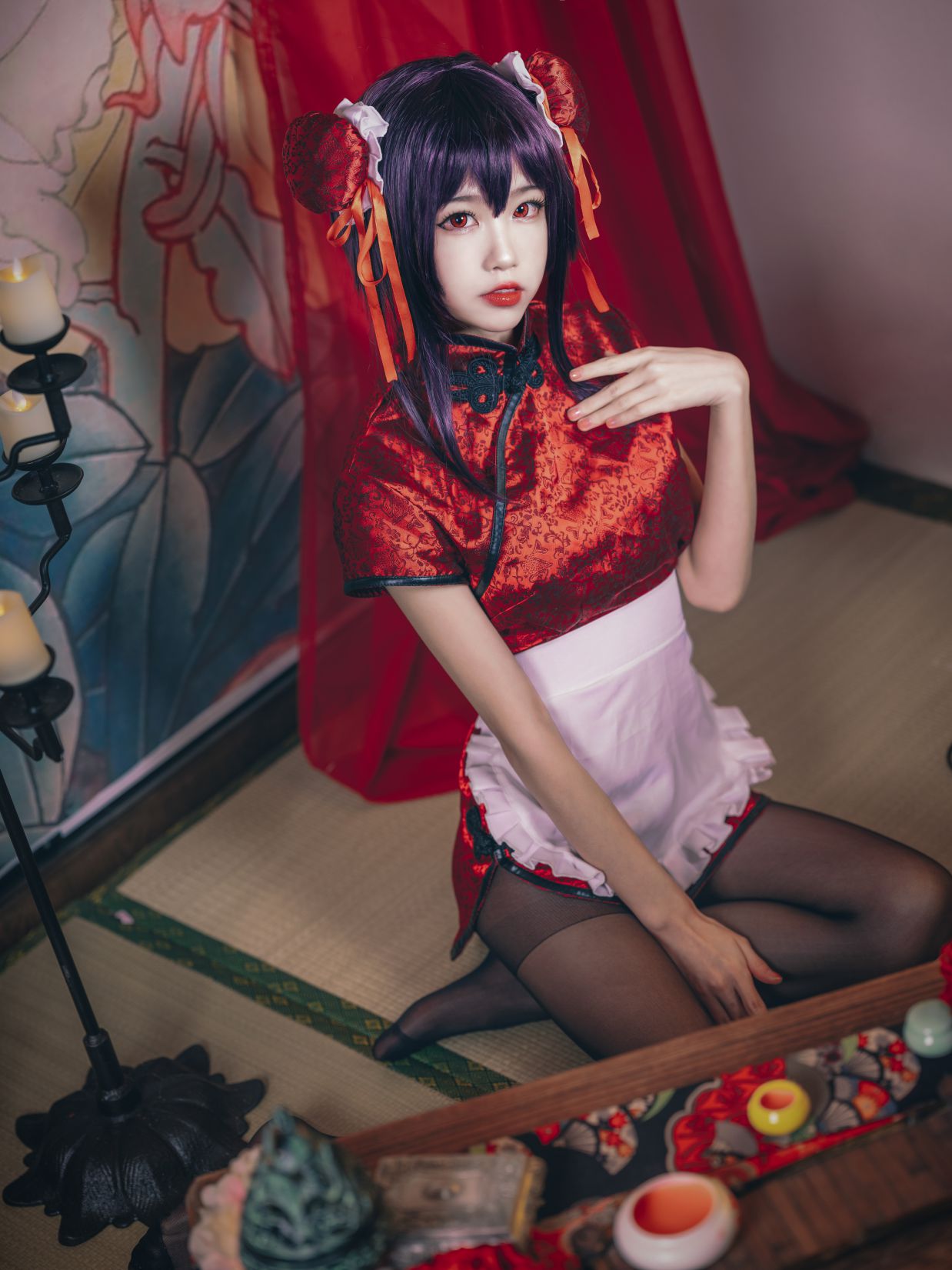 Coser@水淼Aqua Vol.029 霞之丘诗羽 旗袍