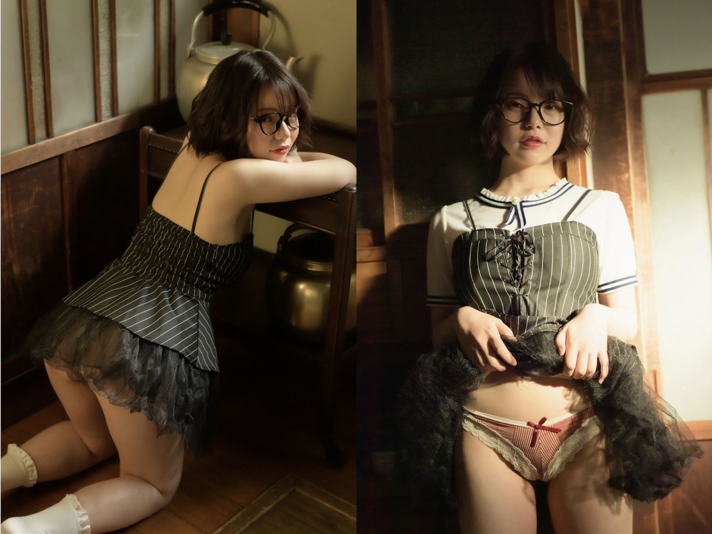 初愛ねんね グラビア写真集 眼差 [35P]