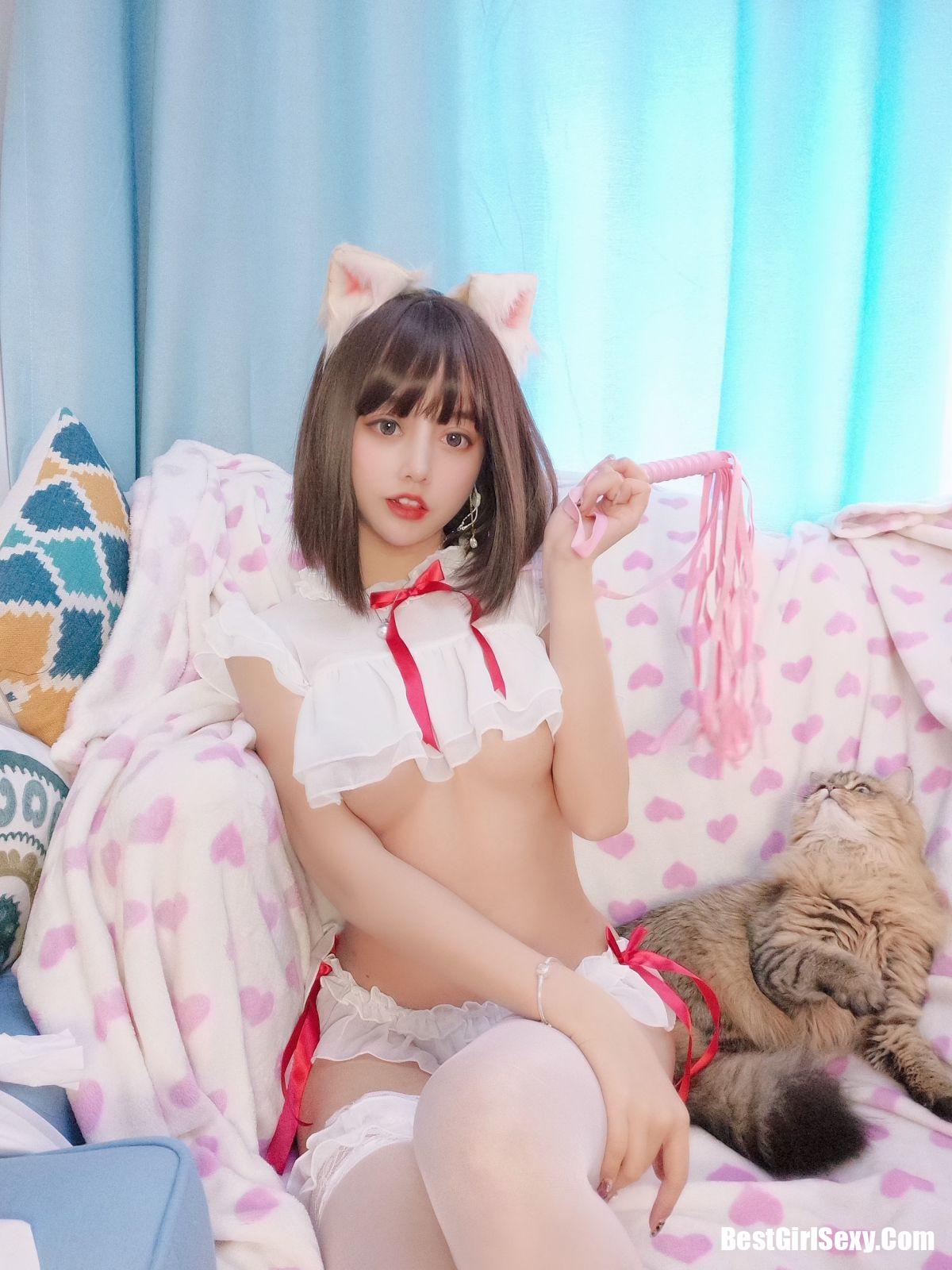 Coser@过期米线线喵 兽耳粉色SM