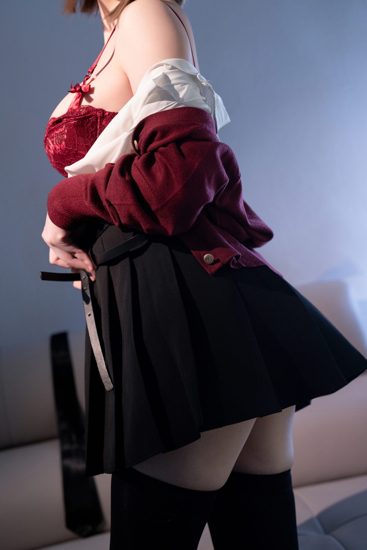 Coser@星之迟迟Hoshilily – 2023年12月计划D 原创-同级生的夜间工作 Part3