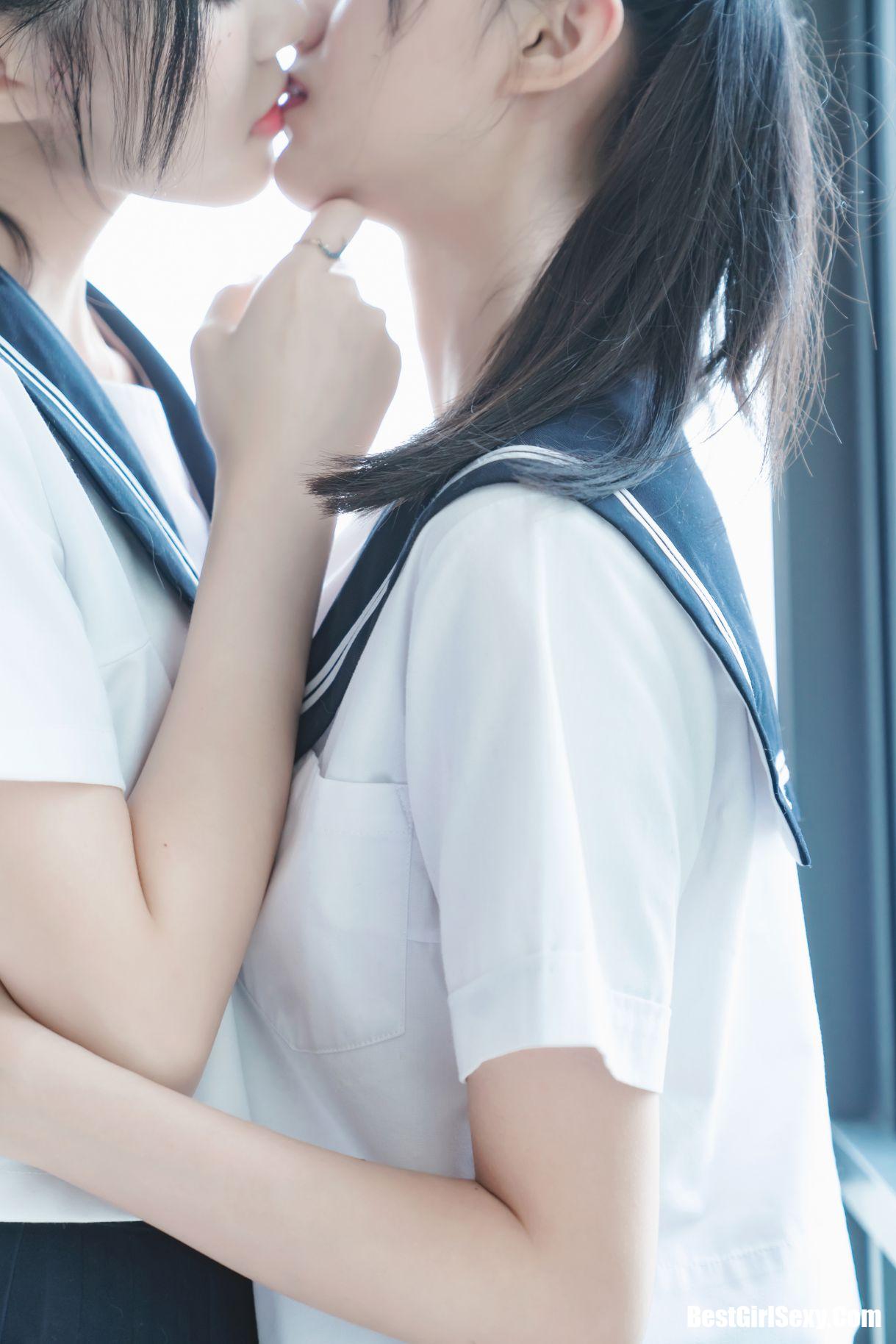 Coser@桜桃喵 Vol.047 制服双子