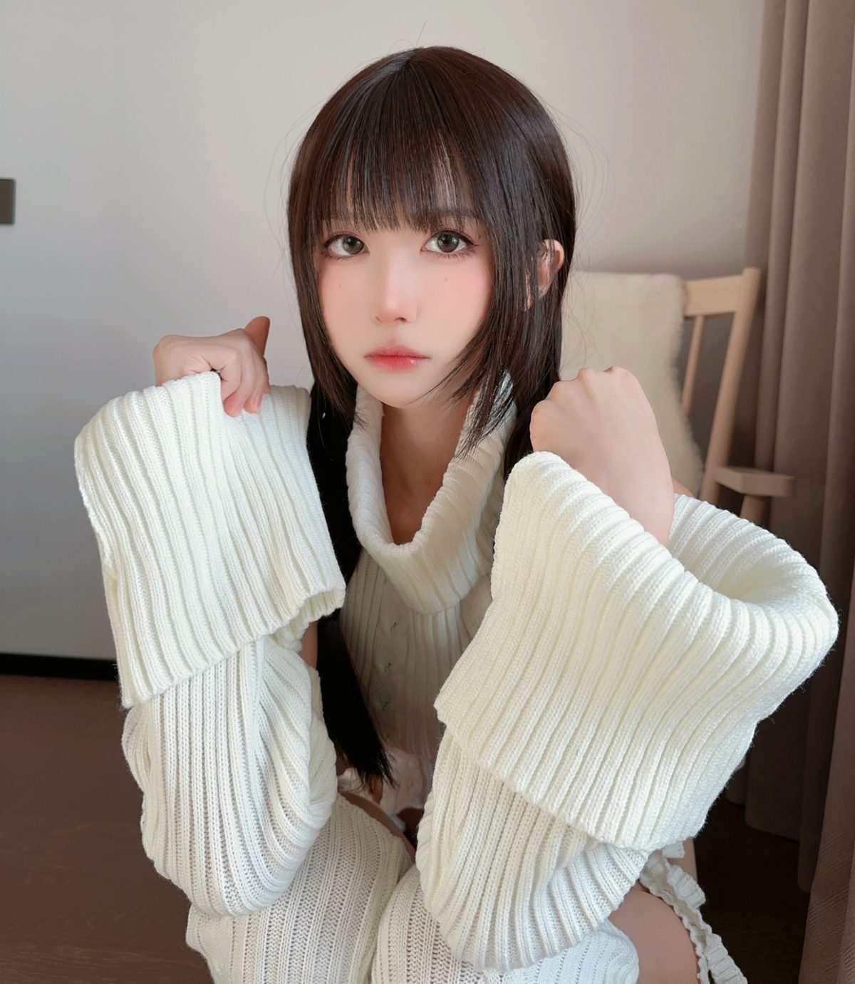 Coser@布丁大法 Pudding Dafa – 冬日毛衣 Part1