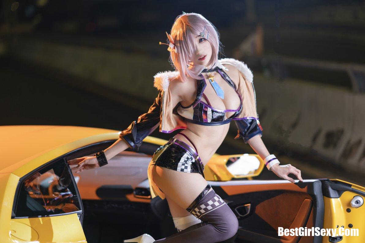 Coser@周叽是可爱兔兔 Vol.006 玛修赛车