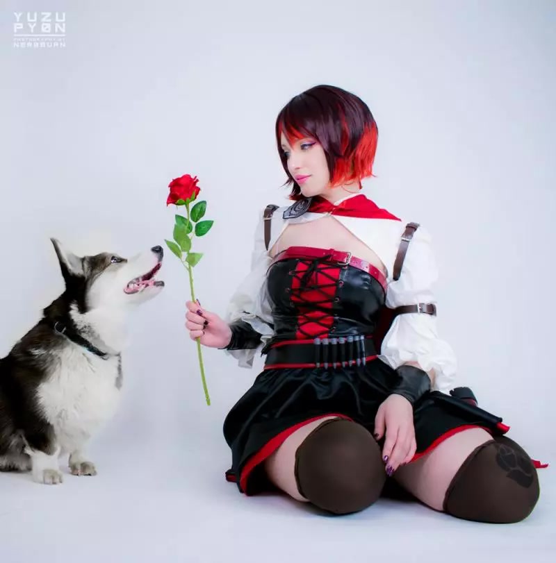 Yuzu Pyon - Ruby Rose (RWBY) 1 [45P]