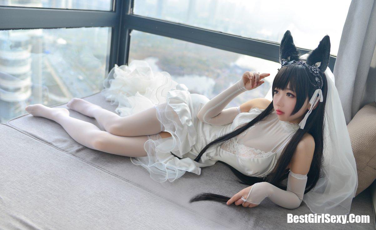 Coser@雪琪SAMA Vol.008 爱宕婚纱