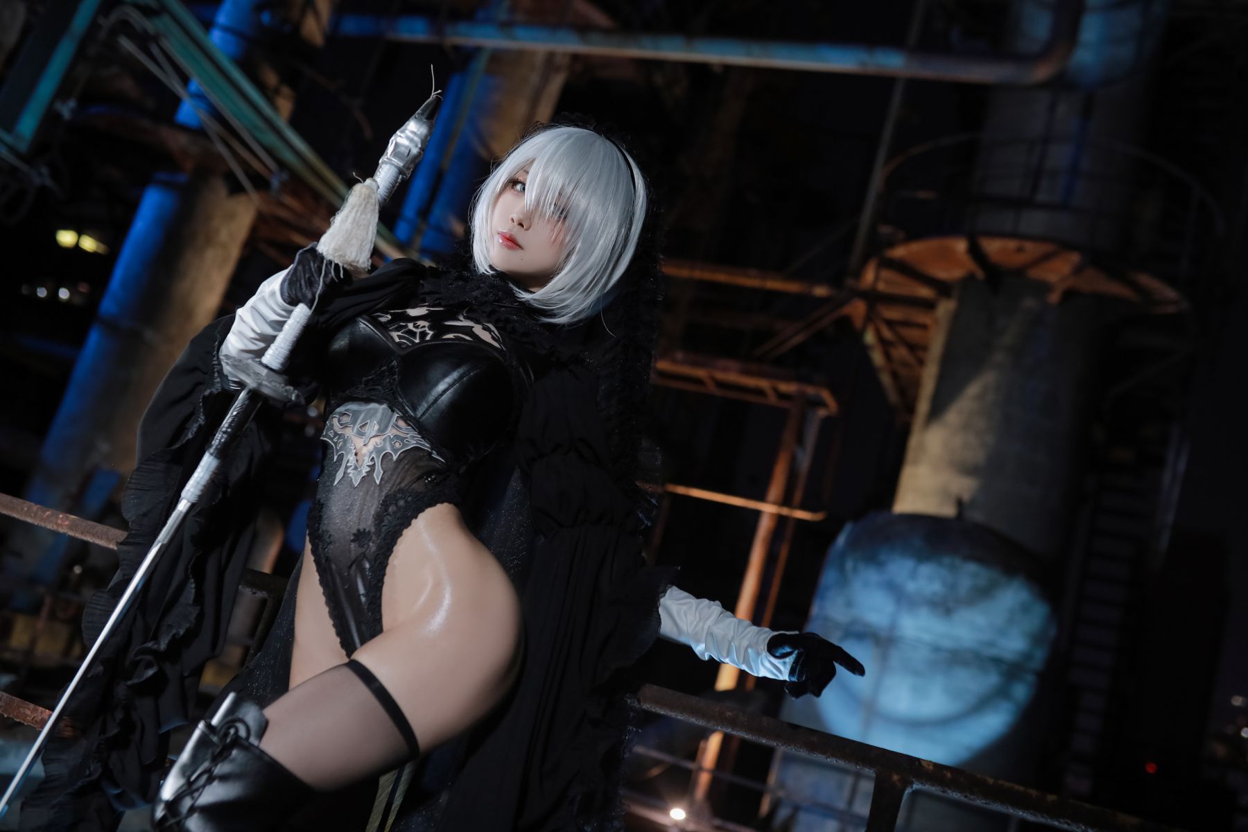 Coser@水淼Aqua Vol.039 Black and white 2B