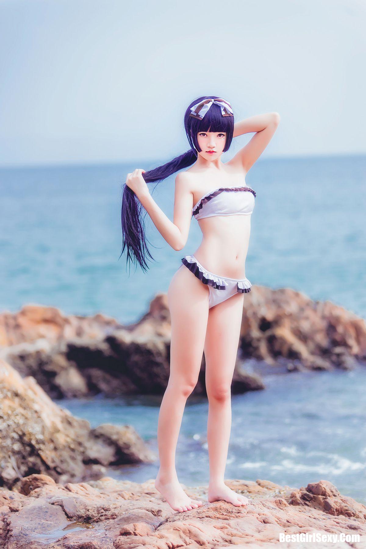 Coser@桜桃喵 Vol.056 五更琉璃泳装