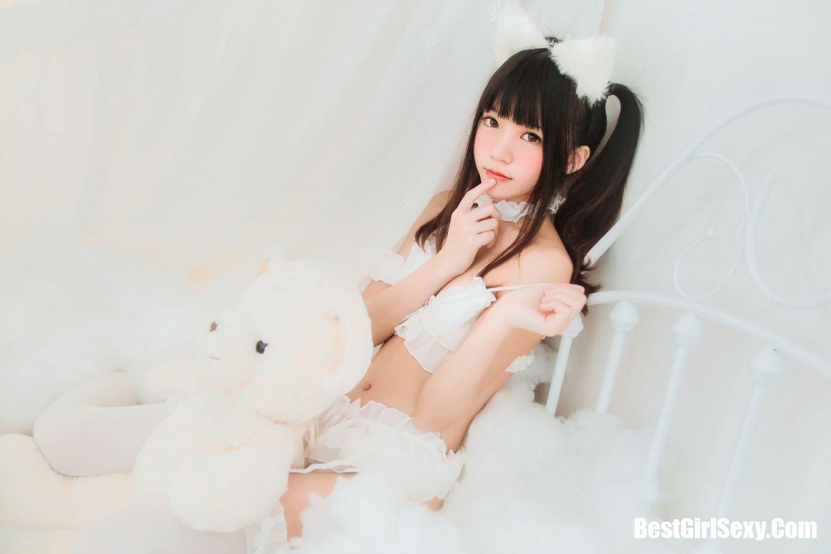 Coser@桜桃喵 Vol.008 纯白-白猫