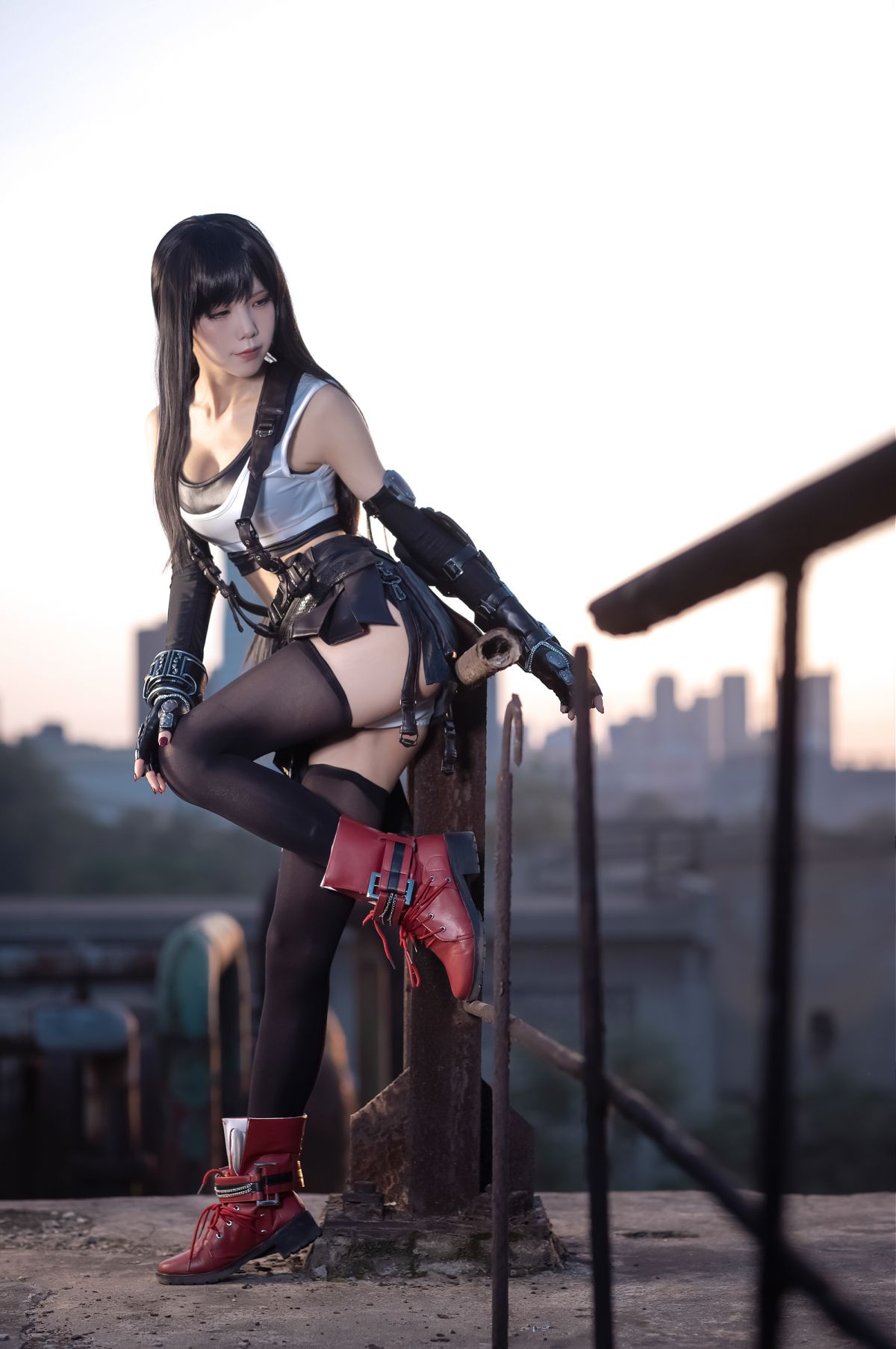 Coser@水淼Aqua Vol.058 Tifa Original Leather