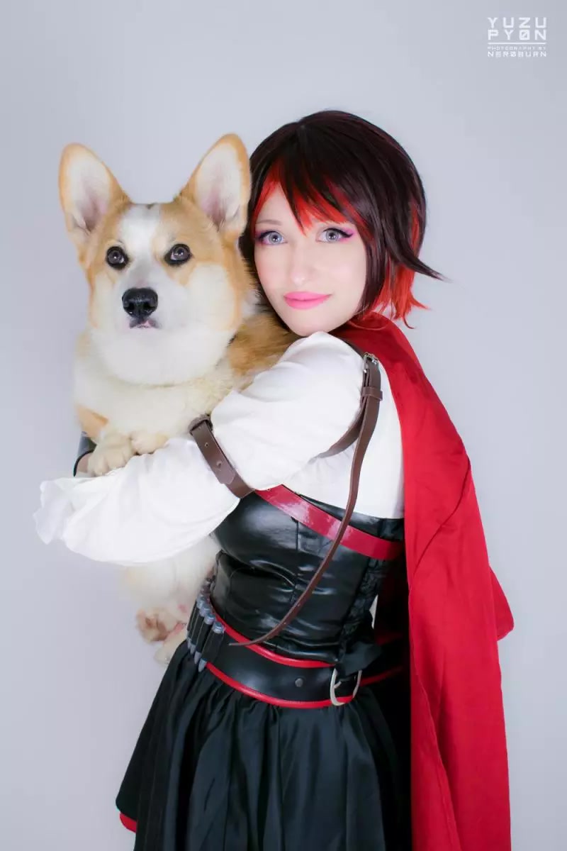 Yuzu Pyon - Ruby Rose (RWBY) 1 [45P]