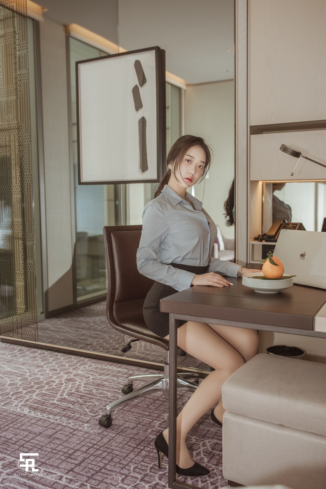 Zenny 신재은, [SAINT Photolife] OL Office Lady [36P]