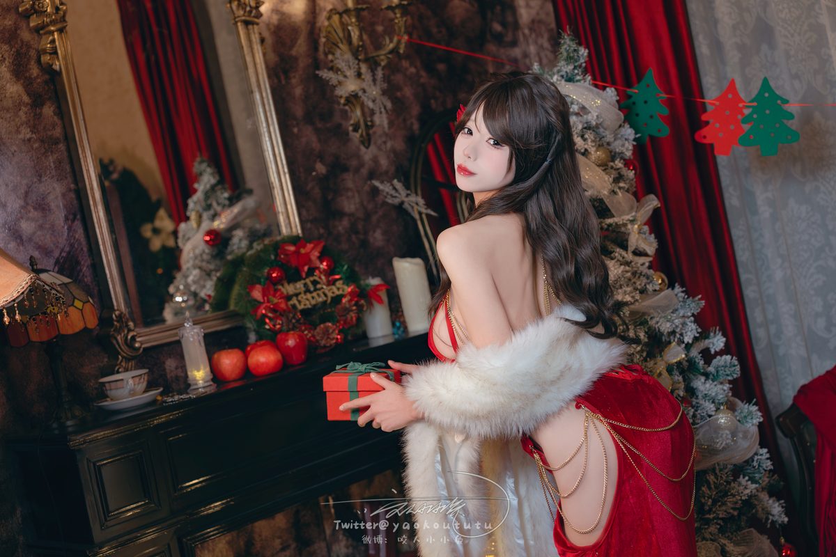 Coser@黏黏团子兔 – 圣诞生日限定『兔兔的生日晚宴』『危险派对』