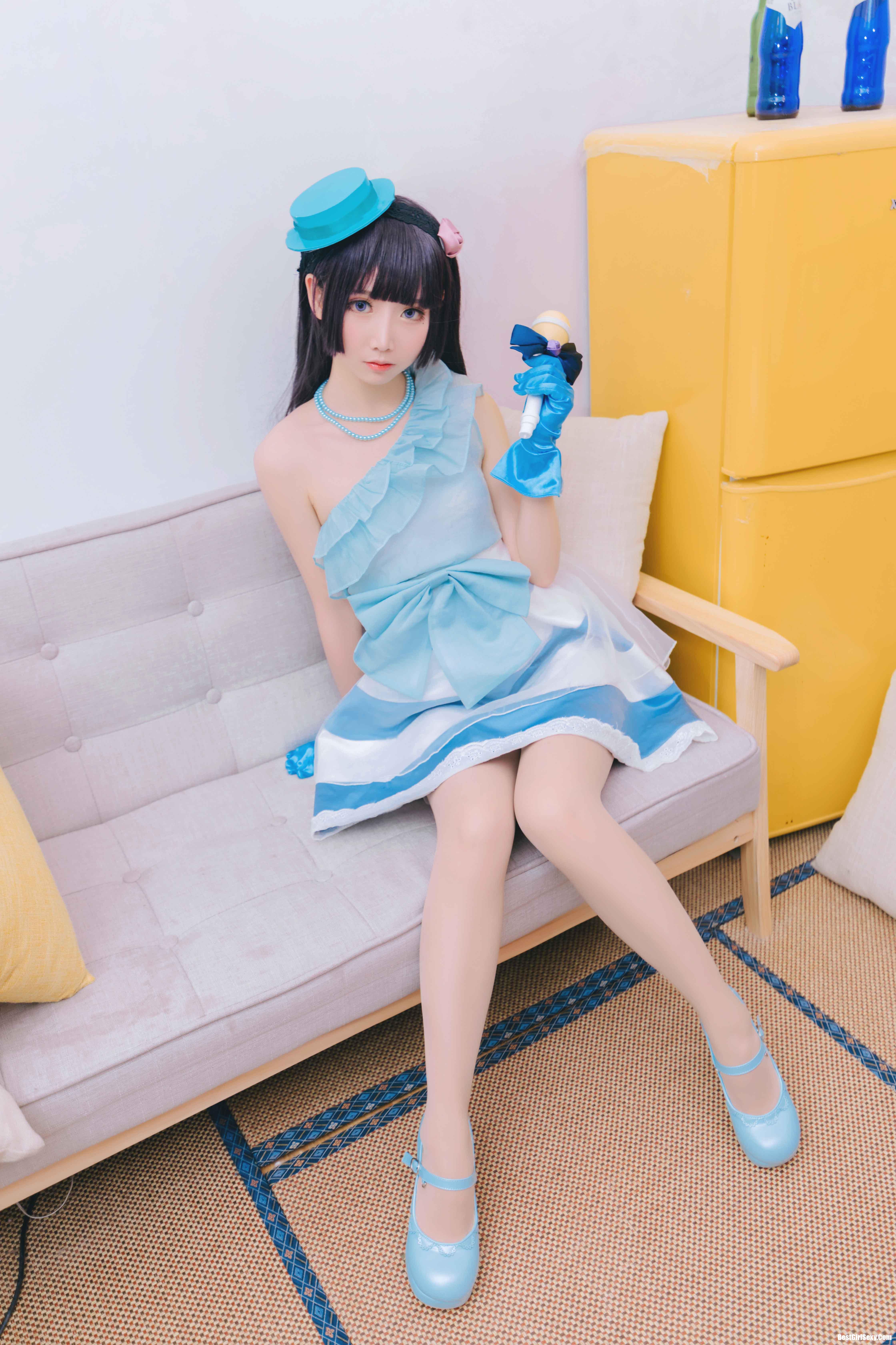 [Coser面饼仙儿] NO.026 Black cat playing song suit