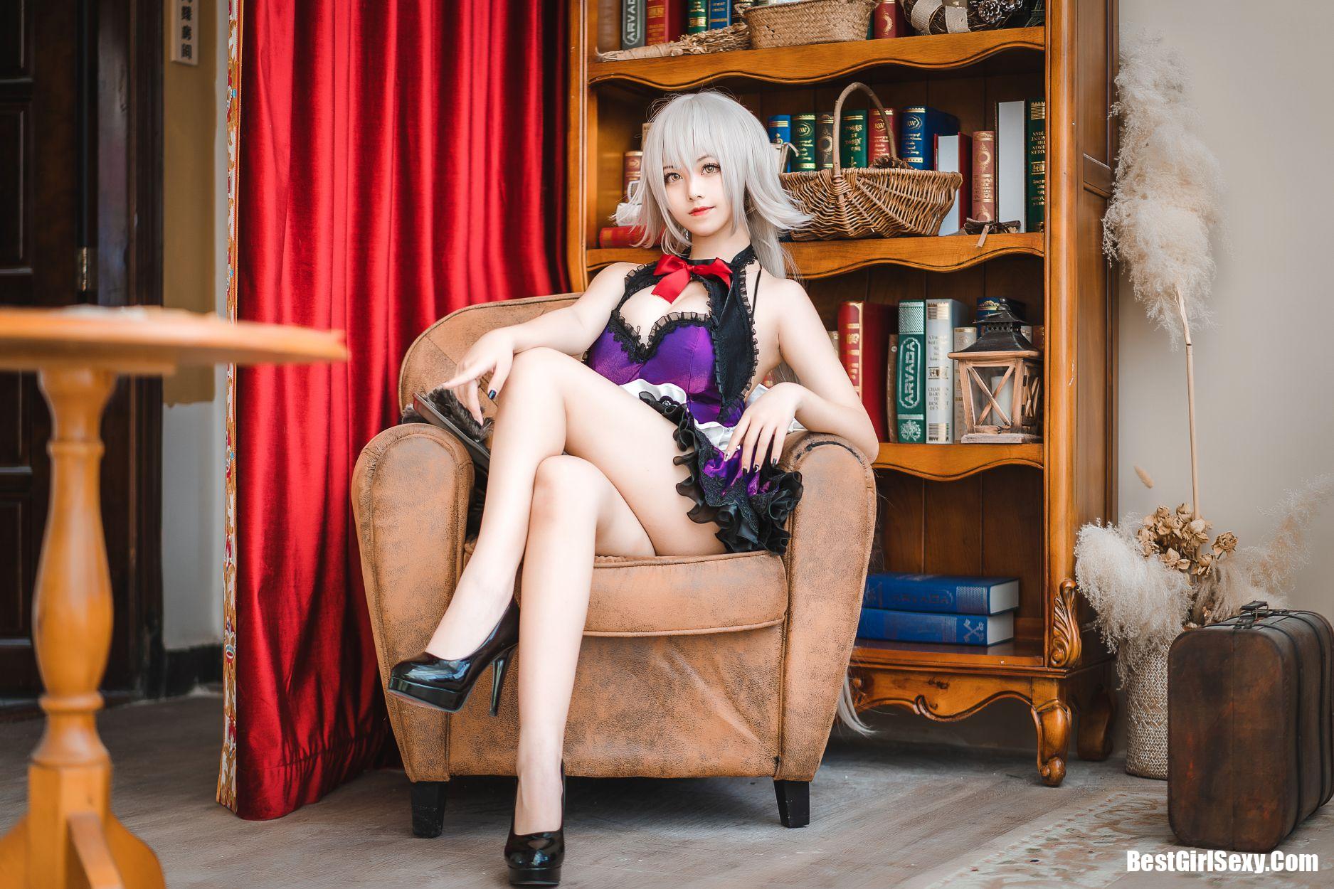 Coser@蜜汁猫裘 Vol.046 贞德女仆