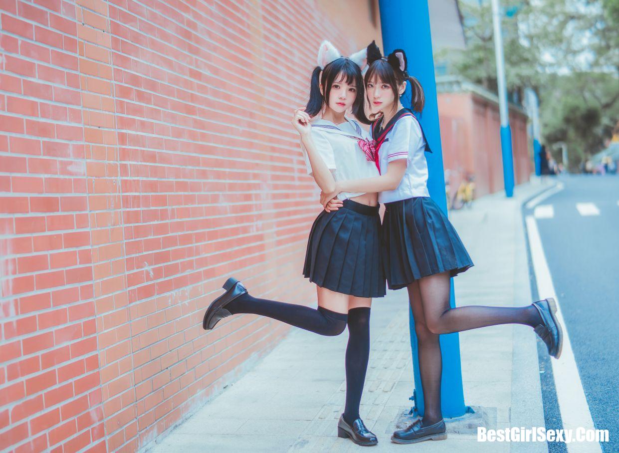 Coser@桜桃喵 Vol.003 JK百合2